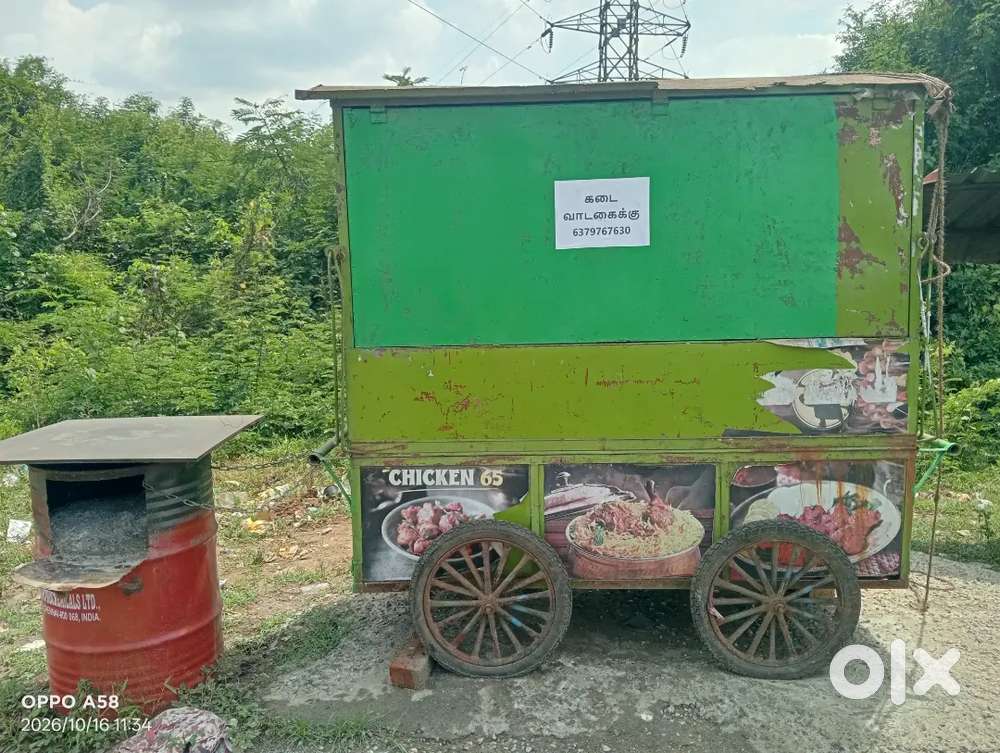 Street food Cart for rent 500 per day