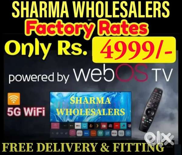New ultra Smart LED tvs wholesale prices free
Wall Stand