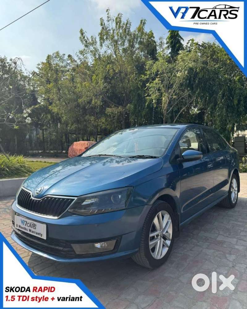 Skoda Rapid [2016-2020] 1.5 Style Plus Tdi At, 2017, Diesel