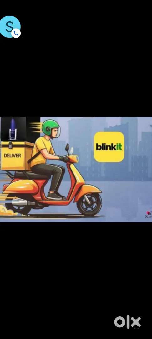 Hiring for bathinda blinkit delivery boy job
