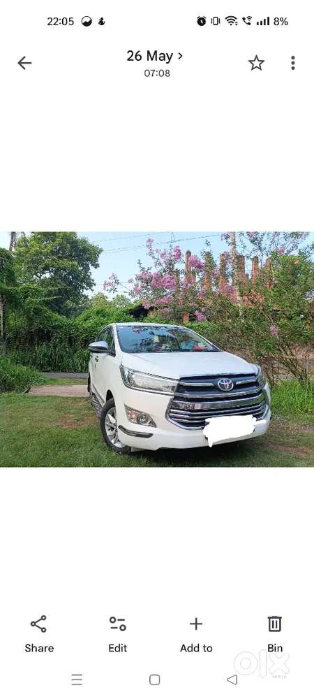 Toyota Innova Crysta 2017 Mt Diesel