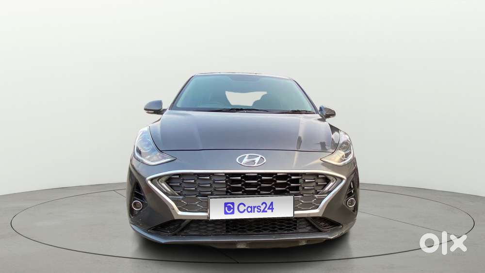 Hyundai Aura Sx (o) Manual, 2021, Petrol