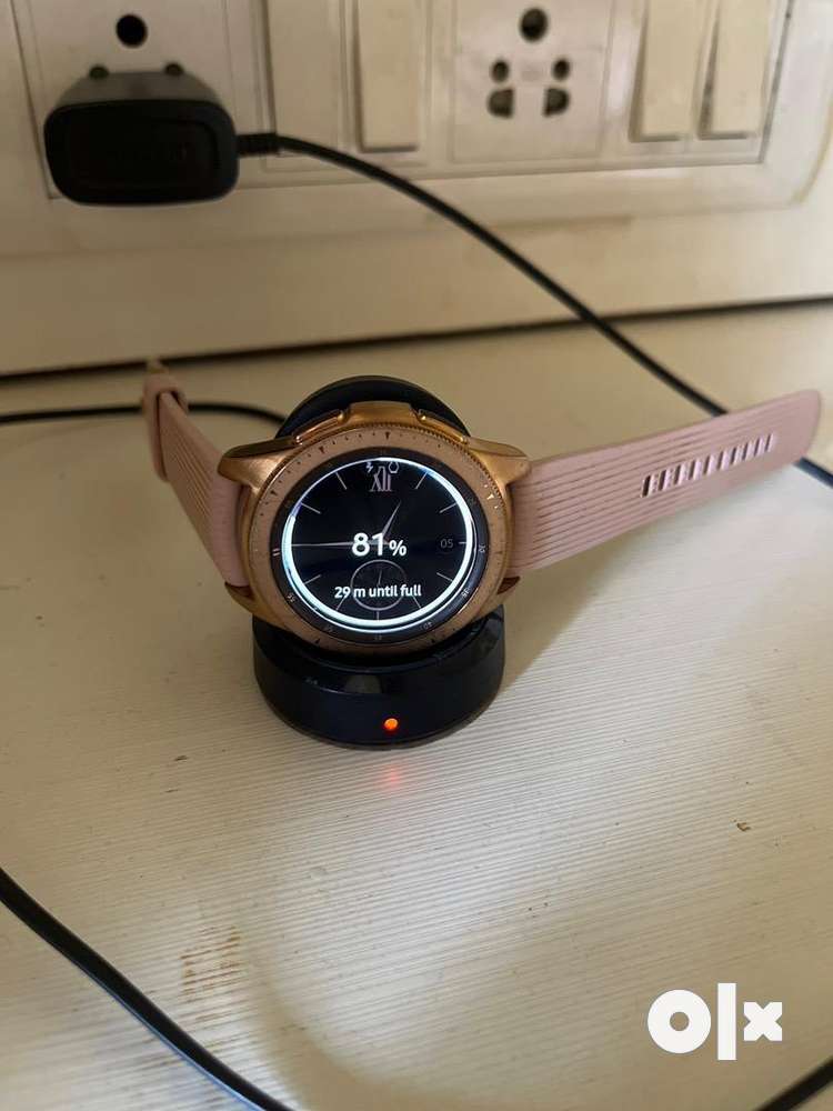 Samsung smart watch 42mm best sale rose gold