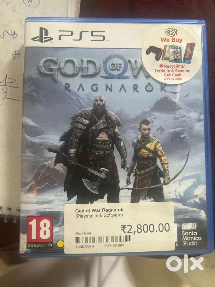 Ps5 god of war rangnarok