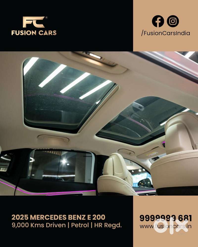 Mercedes-benz E-class E 200, 2025, Petrol