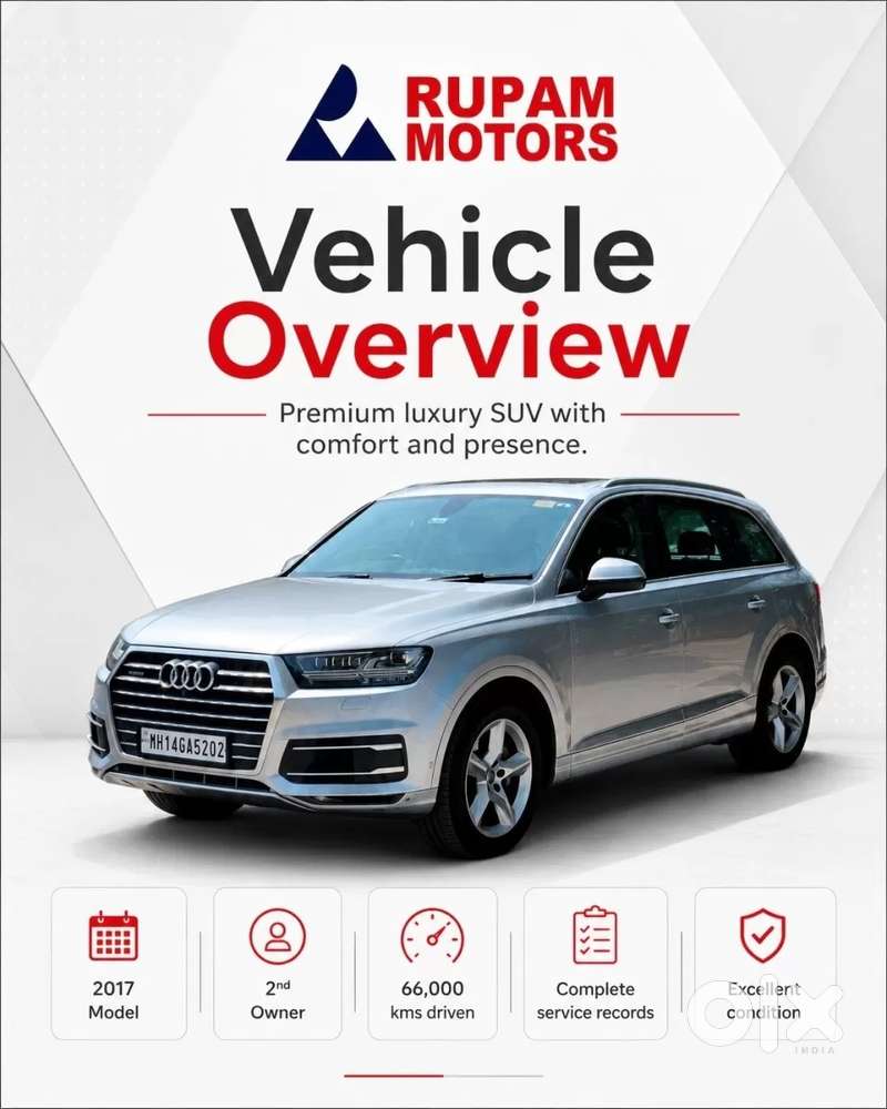 Audi Q7 3.0 45 Tdi Technology Pack, 2017, Diesel