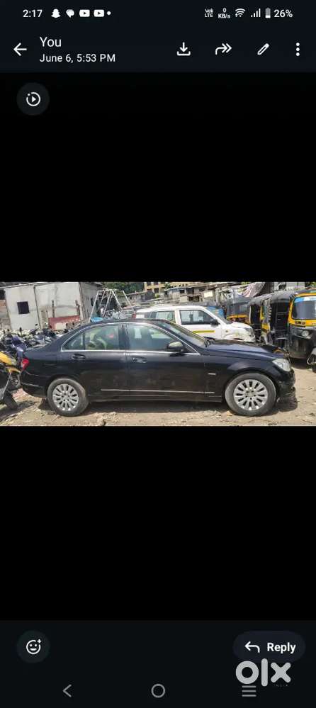 Mercedes-benz C-class 2008 Petrol 76000 Km Driven