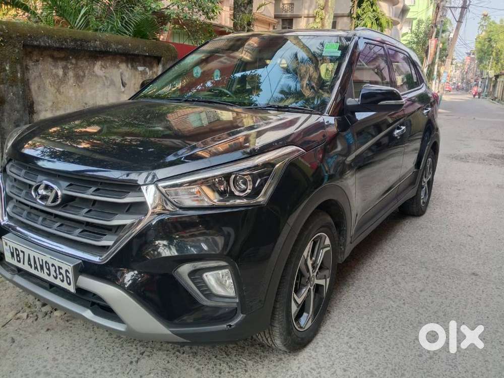Creta Petrol Automatic 2019 Top Variant With Sunroof 6000 Km Driven