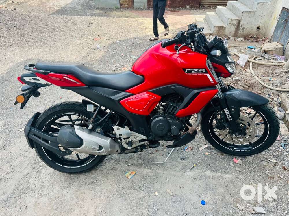 Motorcycles Yamaha Fz V3 Red Colour Price Red Colour Fzs Fi V3