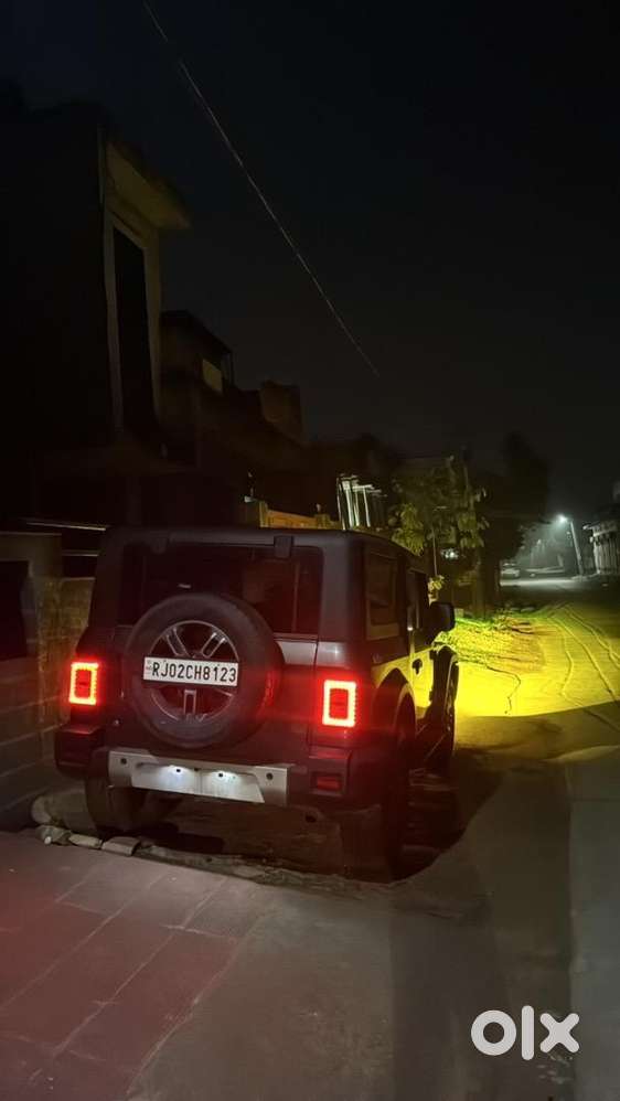 Mahindra Thar 2024 Forest Green Diesel Top Model