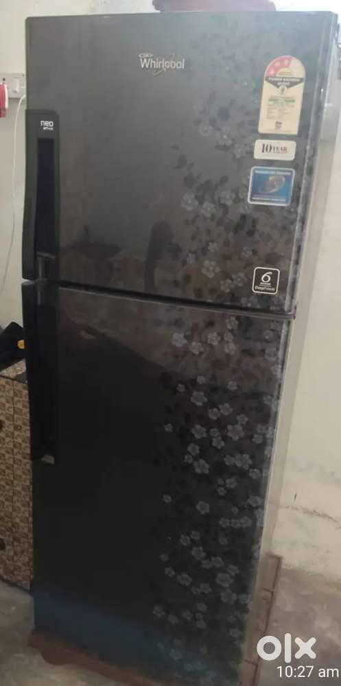Double door Whirlpool fridge