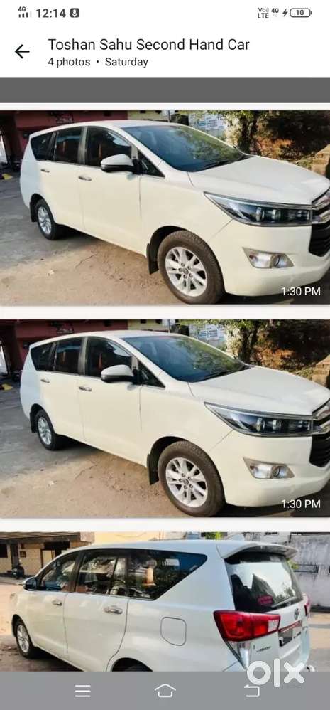 Toyota Innova 2017 54000 Km Driven