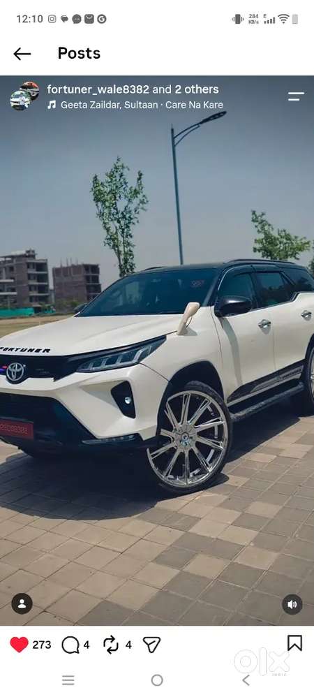 Modified Fortuner Loding 4 Lakh +