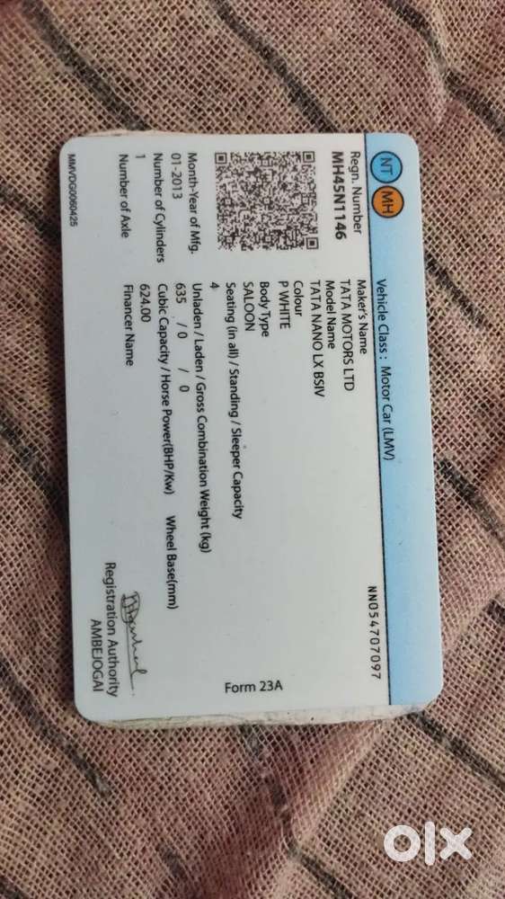 Tata Nano 2013 Petrol Good Condition