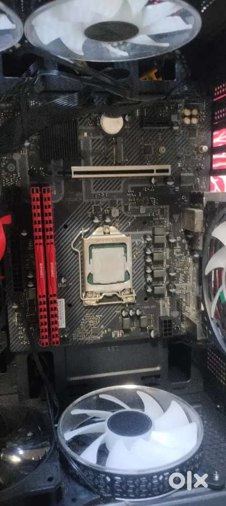 MOTHERBOARD MSI 510M + 16GB RAM + i5 10th PROCESSOR OKAY HAI