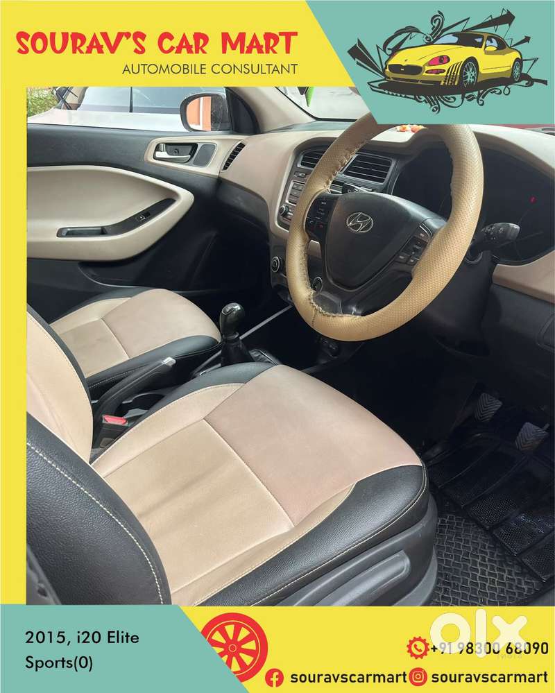 Hyundai I20 Sportz Option 1.2, 2015, Petrol