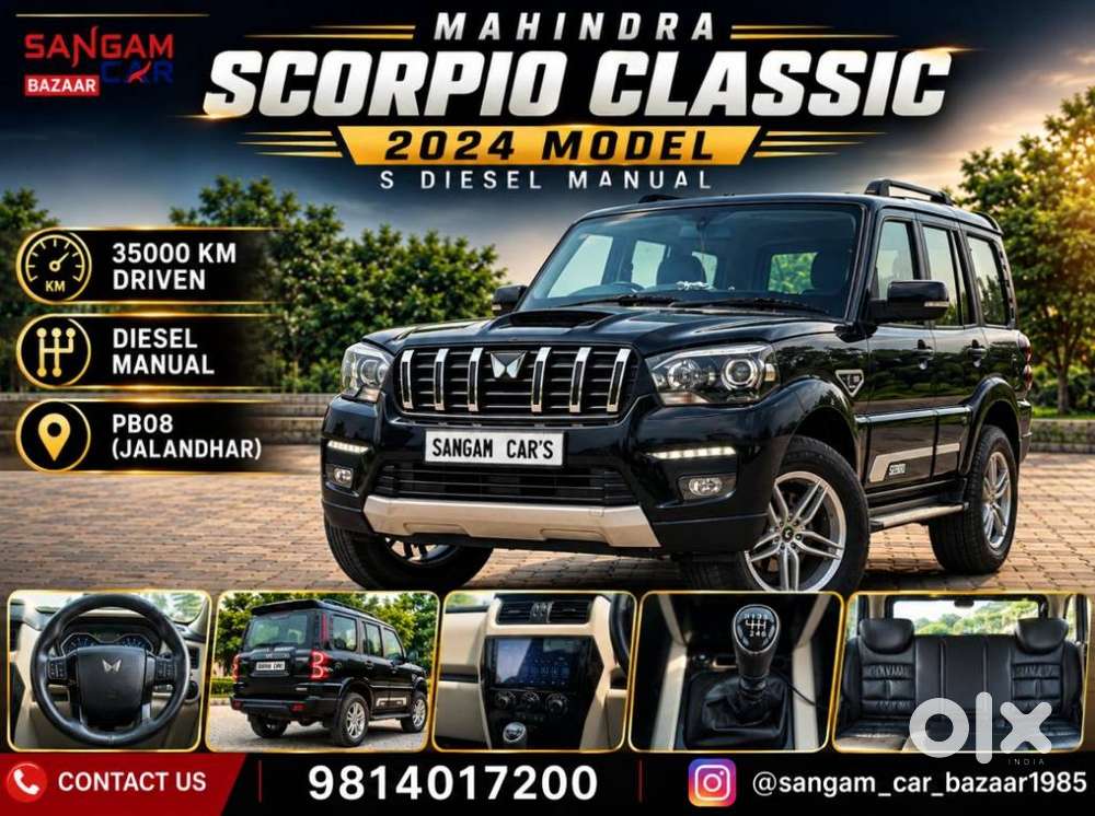 Mahindra Scorpio Classic 2.2 S Mt 7 Str, 2024, Diesel