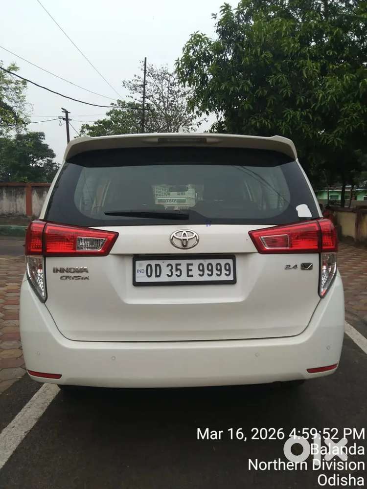 Toyota Innova Crysta 2020 Diesel Manual