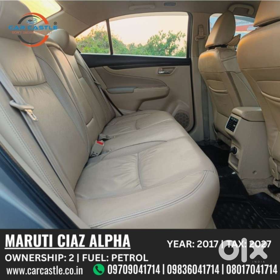 Maruti Suzuki Ciaz Alpha 1.5, 2017, Petrol