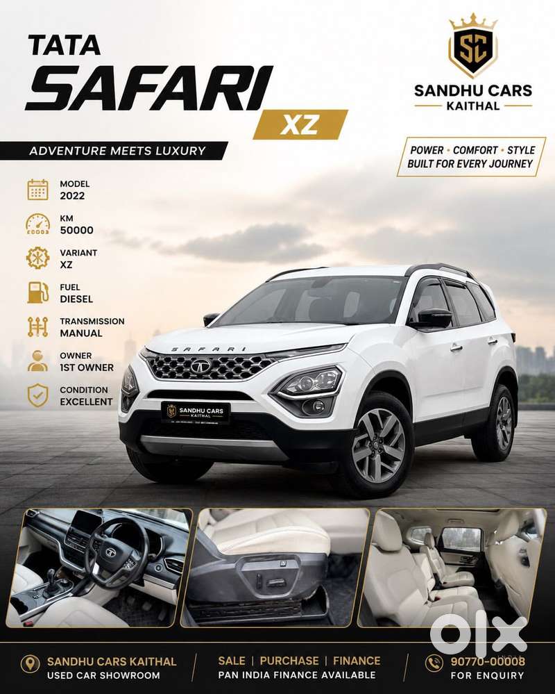Tata Safari 2.0 Kryotec Xz, 2022, Diesel