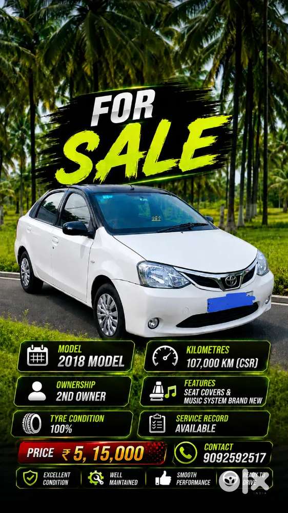 Toyota Etios Liva 2018