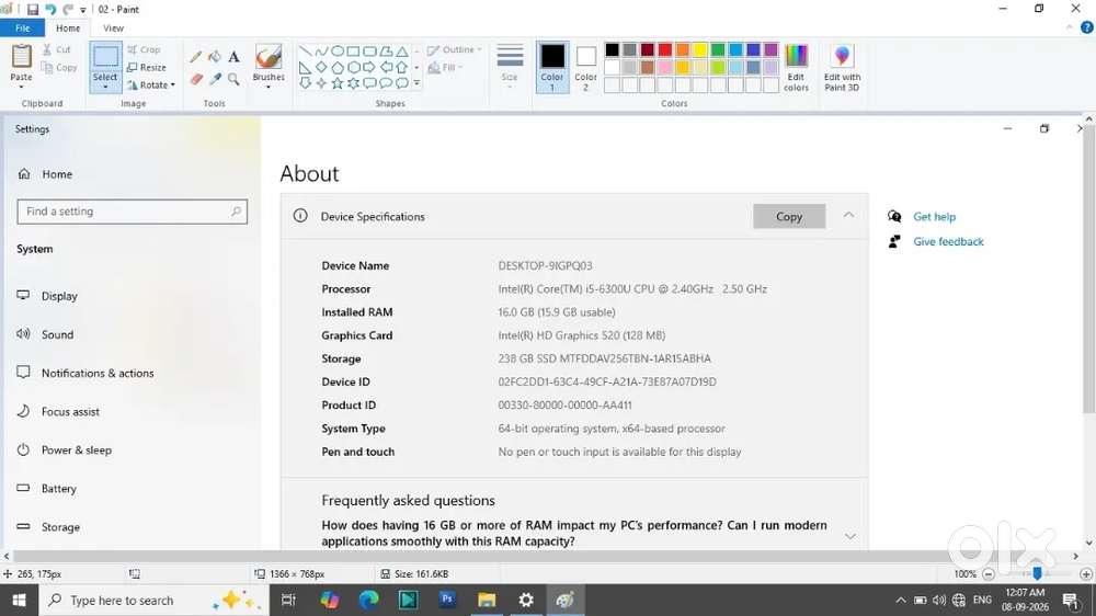 LAPTOP FOR SALE