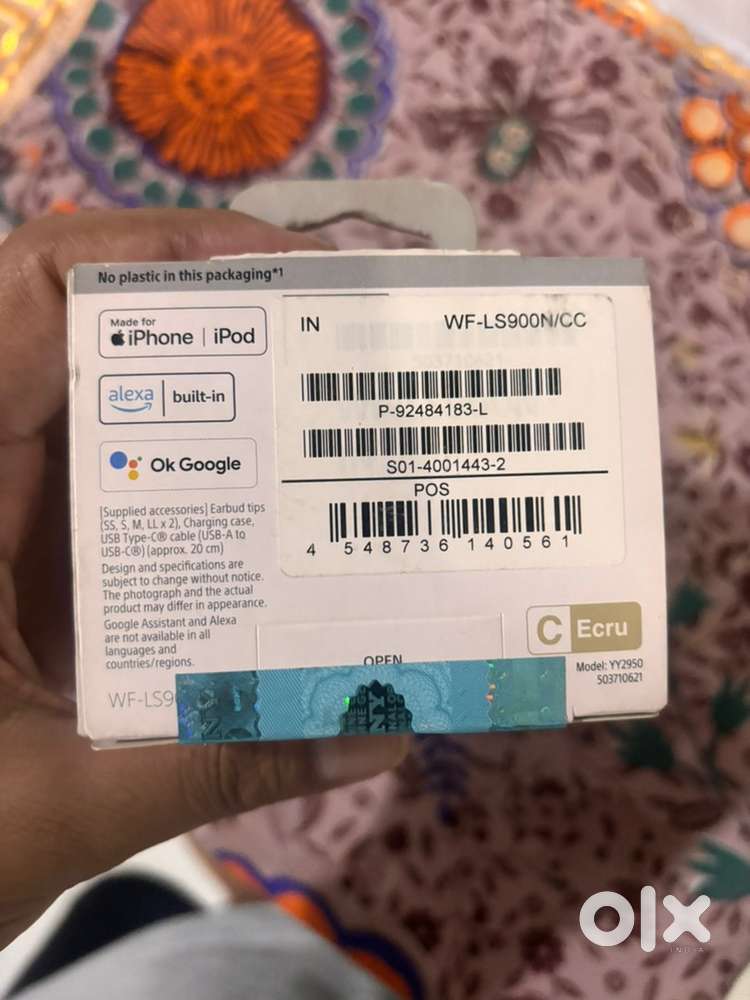 Sony LinkBuds S WF-LS900N – Brand New Sealed  1 Year Warranty