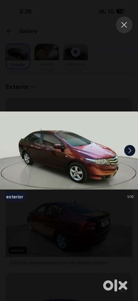 Honda City Petrol Mt 2013