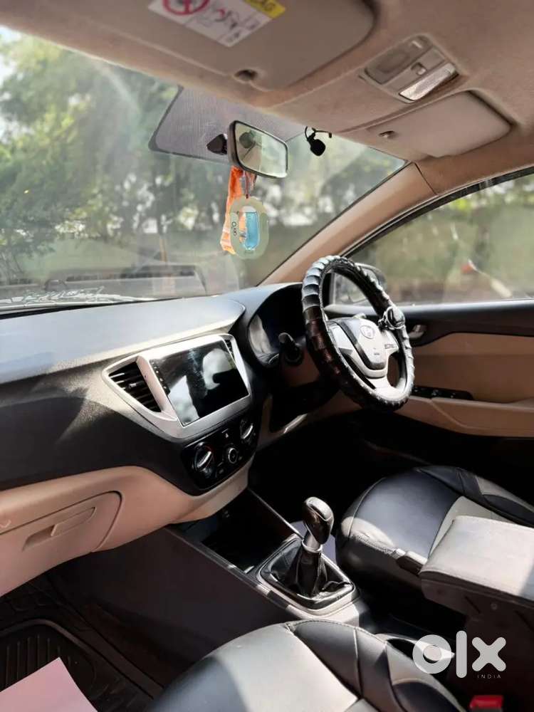 Hyundai Verna Black Colour Customized