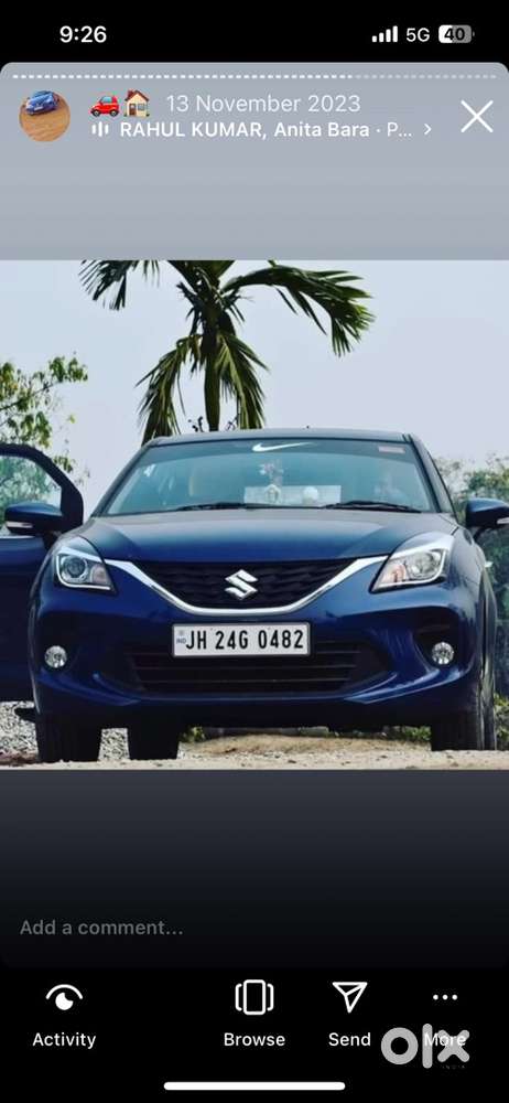Maruti Suzuki Baleno 2020 Petrol 50000 Km Driven