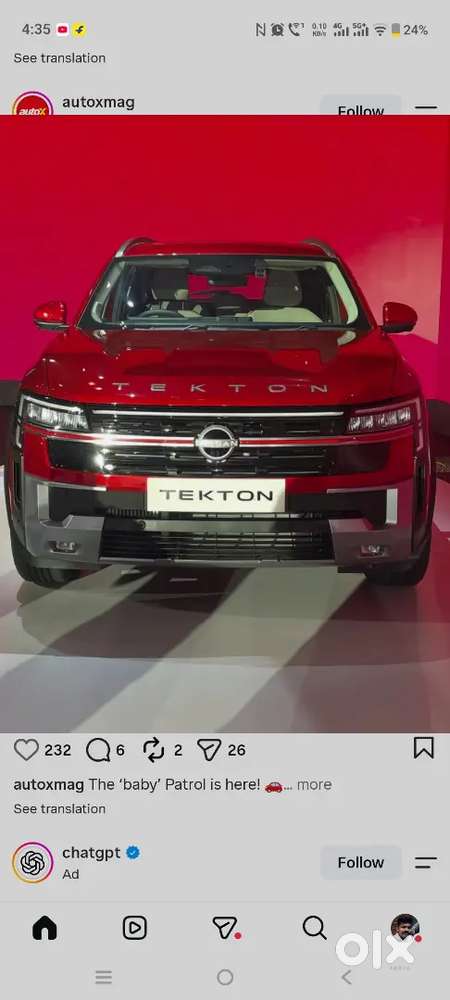 Nissan Tekton Petrol Manual 2026