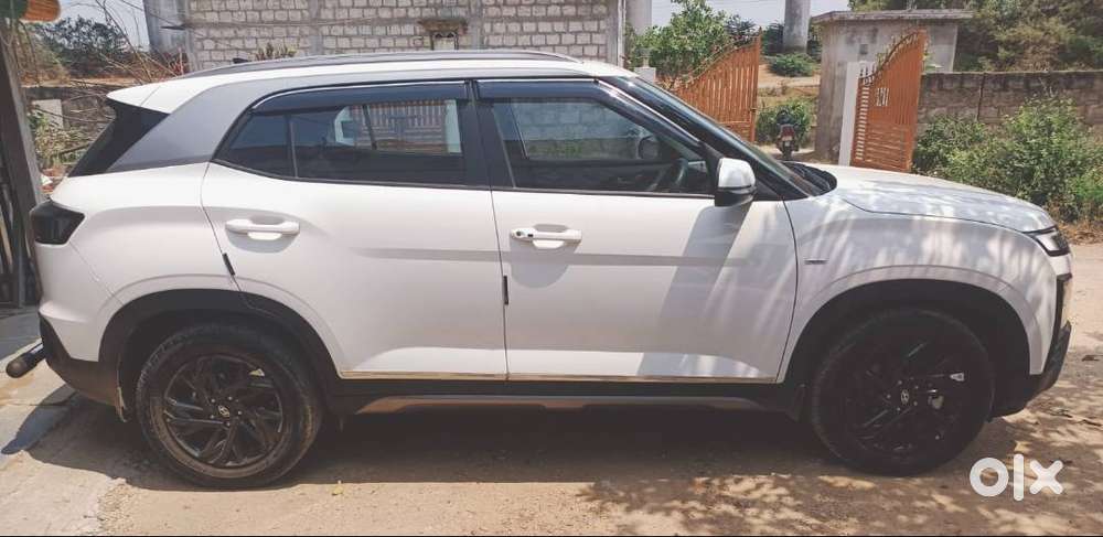 2025 Model White Color Creta Petrol Automatic Car With Ap Registration