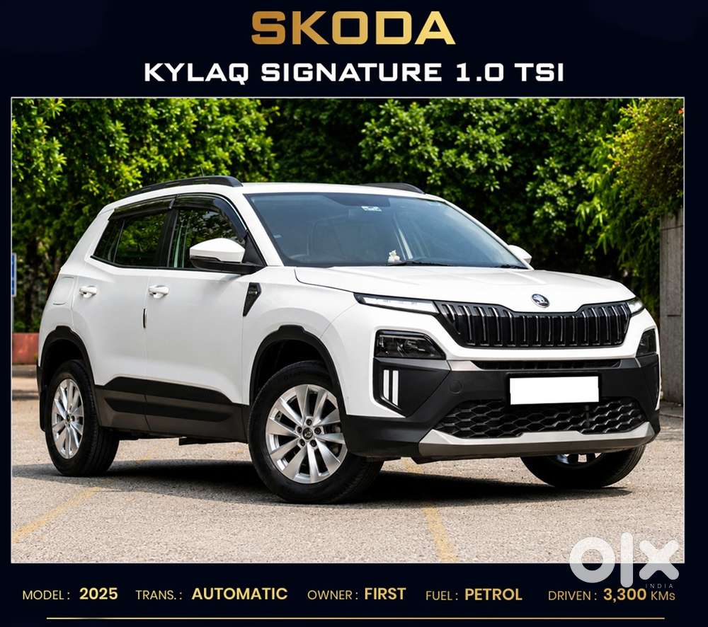 Skoda Kylaq Signature At, 2025, Petrol