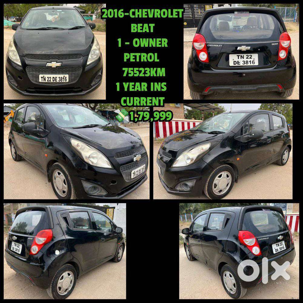 Chevrolet Beat 2014-2016 Lt Option, 2016, Petrol