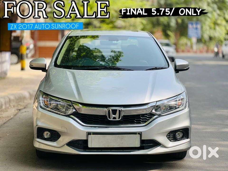 Honda City Zx Petrol Cvt, 2017, Petrol