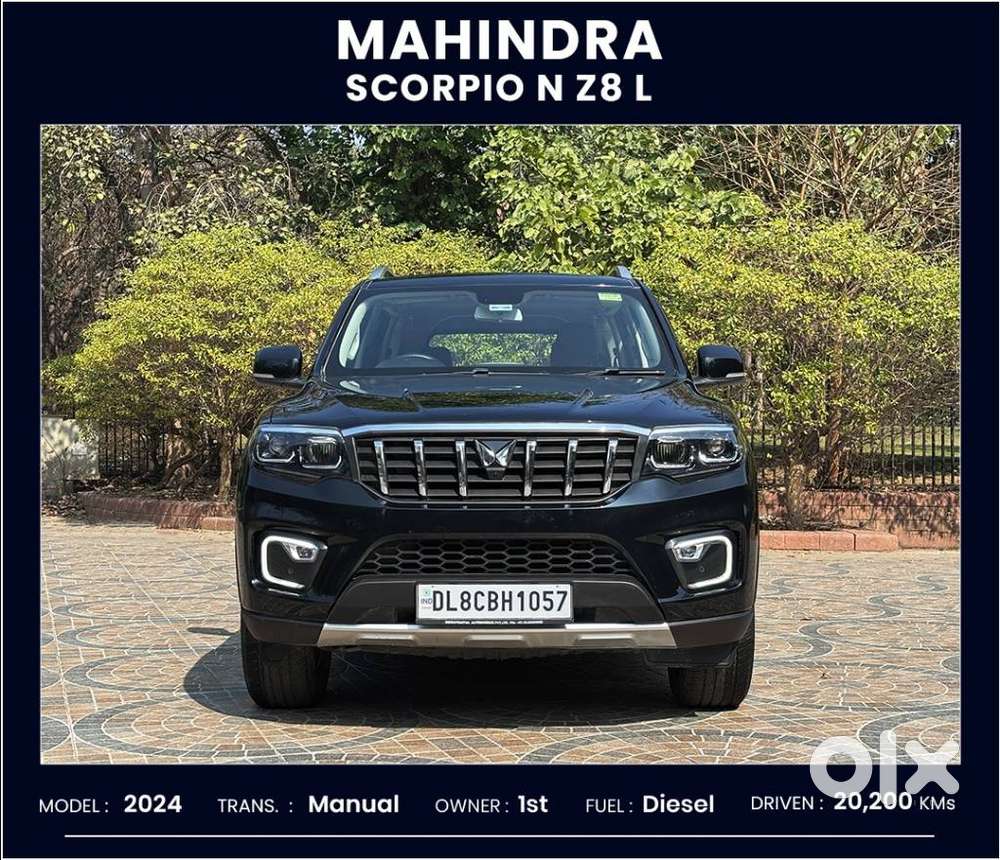 Mahindra Scorpio N Z8 L Diesel Mt 2wd 7 Str, 2024, Diesel