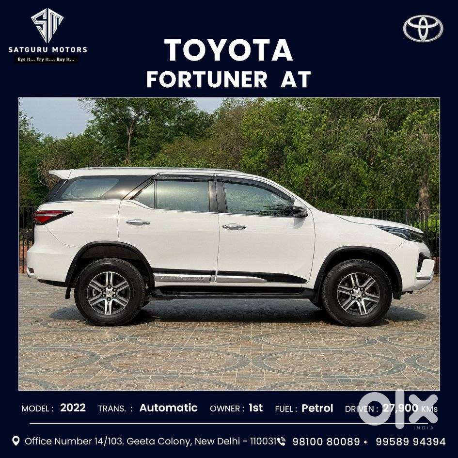 Toyota Fortuner 4x2 At 2.7 Petrol, 2022, Petrol