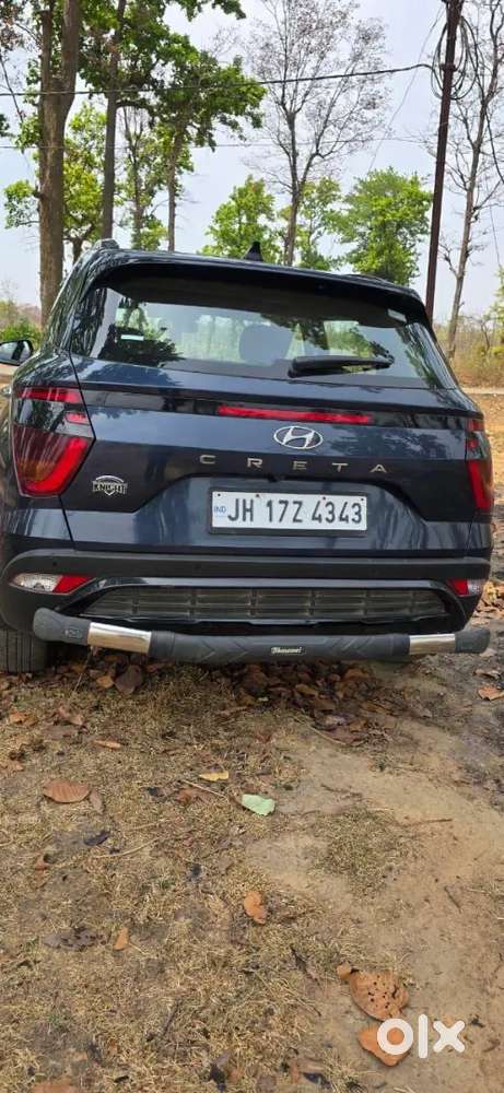 Creta 2022 Petrol 1st Owner Sx(0) Dark Night Color Denim Blue