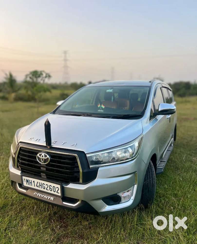  Innova Crysta  2.4 Gx Plus
➡️ Mh. 14
➡️ Model: 2019
➡️ Colour- Silv