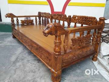 Teak shop diwan cot