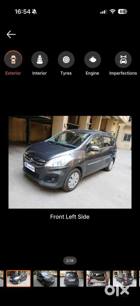 Maruti Suzuki Ertiga 2016 Cng & Hybrids Well Maintained