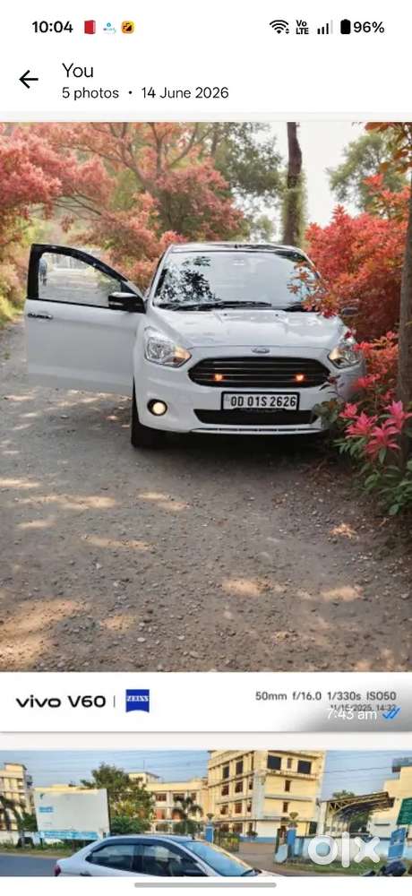 Ford Aspire Titatinium Blu 2017