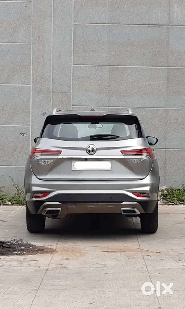 Mg Hector Plus 2021 Petrol Well Maintained Showroom Track