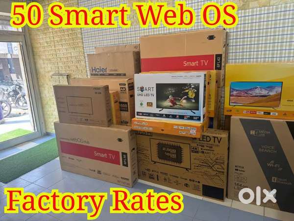 50 Smart Web OS 4K OLED Tv // 2 Year Full Replacement Guarantee Bill