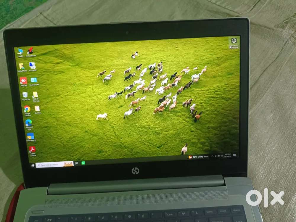 Sale HP Laptop  i5 processor RAM 8GB , Storage 256 SSD ,HD 500 GB