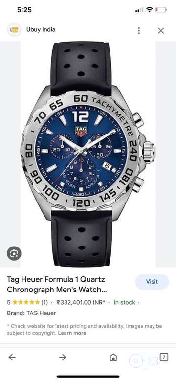 Tag heuer watch on sale olx