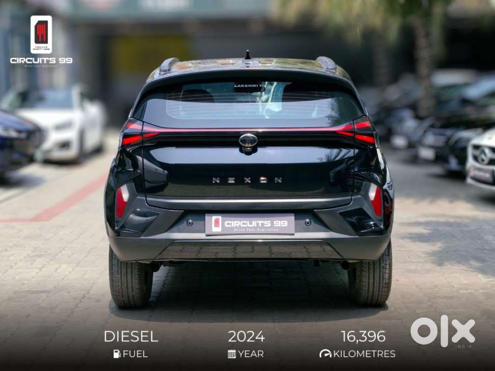 Tata Nexon Xza Plus Diesel Dark Edition, 2024, Diesel