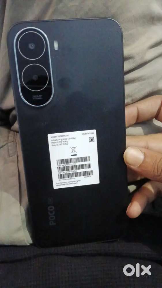 POCO C85x 5G (Elite Black, 128 GB) (4 GB RAM