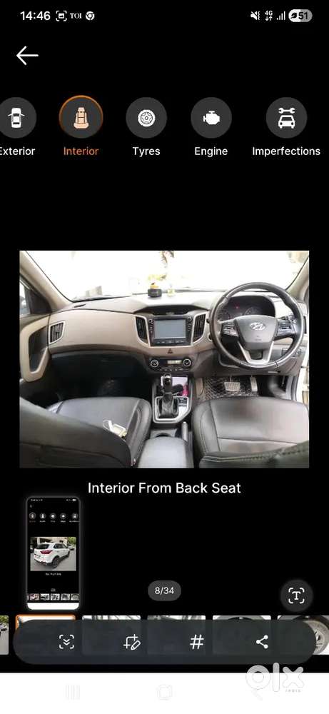 Hyundai Creta 2018 Diesel 109500 Km Driven