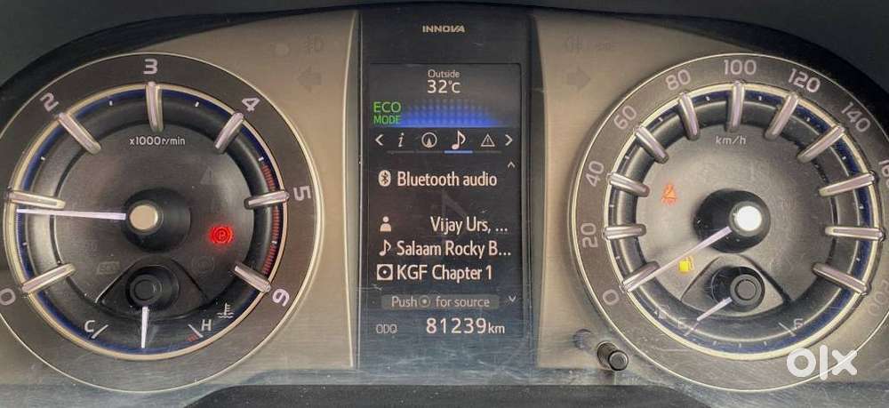 Toyota Innova Crysta 2.4 Vx Mt, 2018, Diesel